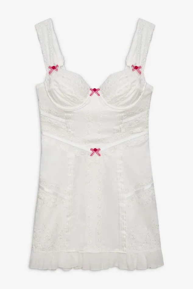 Women Martha Slip Dress White For Love and Lemons Lingerie Women Martha Slip Dress White For Love and Lemons Lingerie