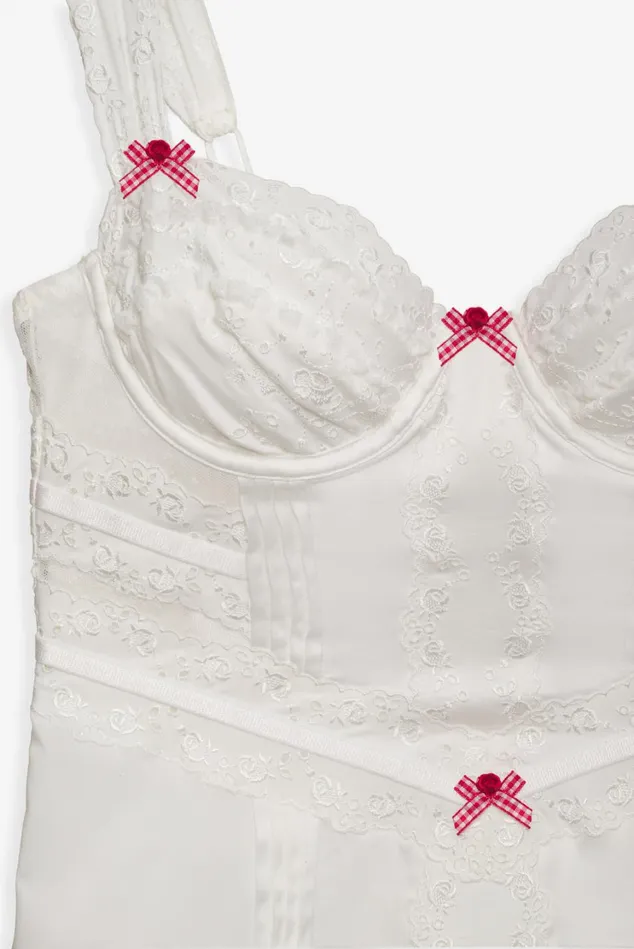 Women Martha Slip Dress White For Love and Lemons Lingerie Women Martha Slip Dress White For Love and Lemons Lingerie