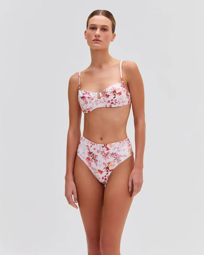 Women Matching Sets PatBO Floral Haze Underwire Bikini Top EXCLUSIVE Vapor