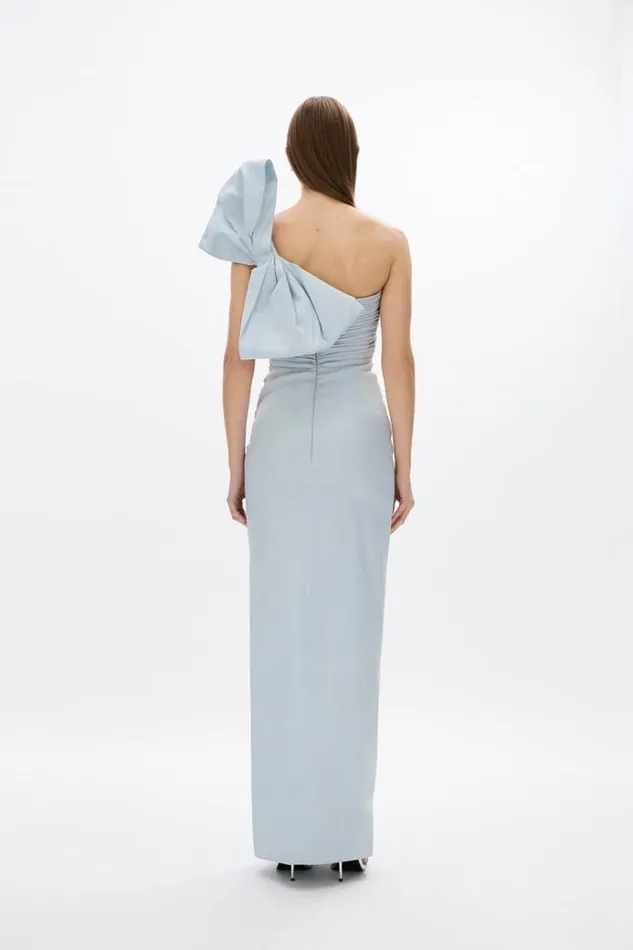 Women Maxi Dresses Rachel Gilbert Olive Gown In Ice Women Maxi Dresses Rachel Gilbert Olive Gown In Ice