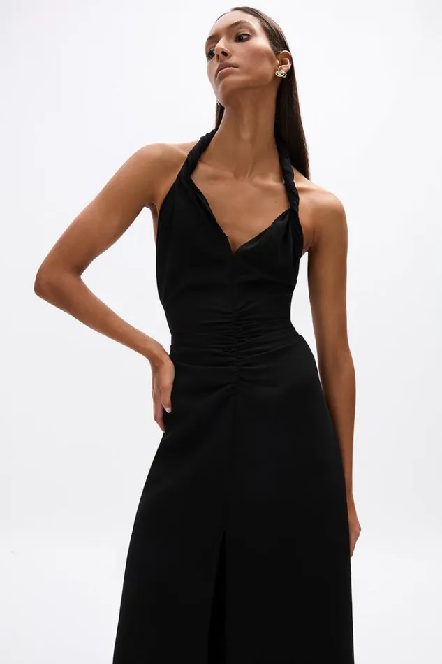 Women Maxi Dresses Rachel Gilbert Soren Gown Black Women Maxi Dresses Rachel Gilbert Soren Gown Black
