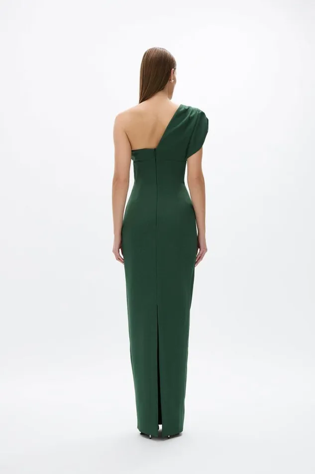 Women Maxi Dresses Rachel Gilbert Winnie Gown Pine Needle Women Maxi Dresses Rachel Gilbert Winnie Gown Pine Needle