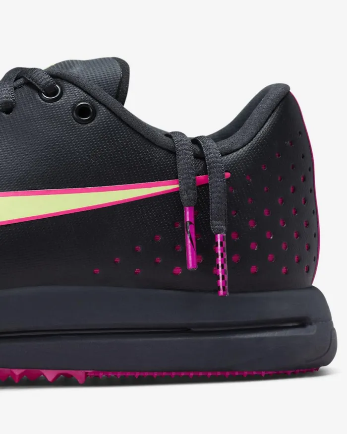WomenMen Nike All Shoes Triple Jump Elite 2 Blacklight Lemon Twistfierce Pink