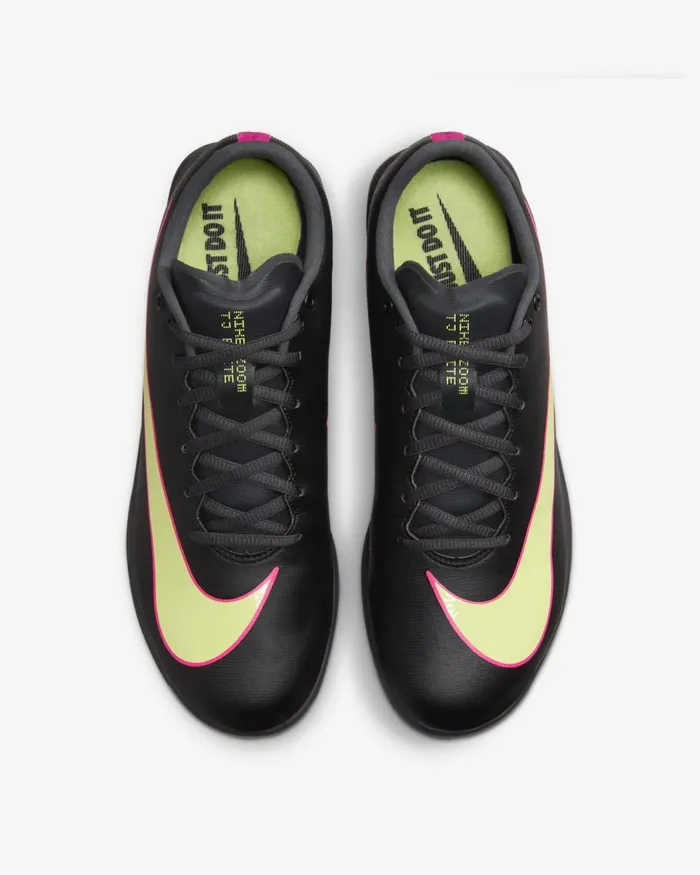 WomenMen Nike All Shoes Triple Jump Elite 2 Blacklight Lemon Twistfierce Pink