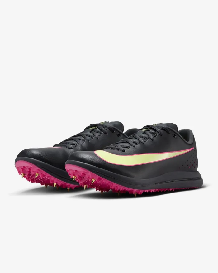 WomenMen Nike All Shoes Triple Jump Elite 2 Blacklight Lemon Twistfierce Pink