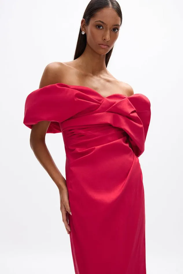 Women Midi Dresses Rachel Gilbert GIA DRESS Women Midi Dresses Rachel Gilbert GIA DRESS