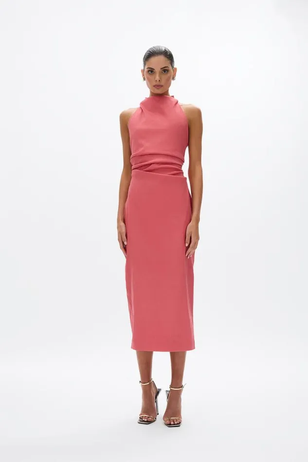 Women Midi Dresses Rachel Gilbert Lottie Dress Rosewater