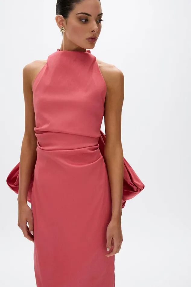 Women Midi Dresses Rachel Gilbert Lottie Dress Rosewater