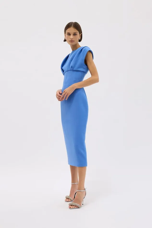 Women Midi Dresses Rachel Gilbert MAGGIE DRESS Women Midi Dresses Rachel Gilbert MAGGIE DRESS