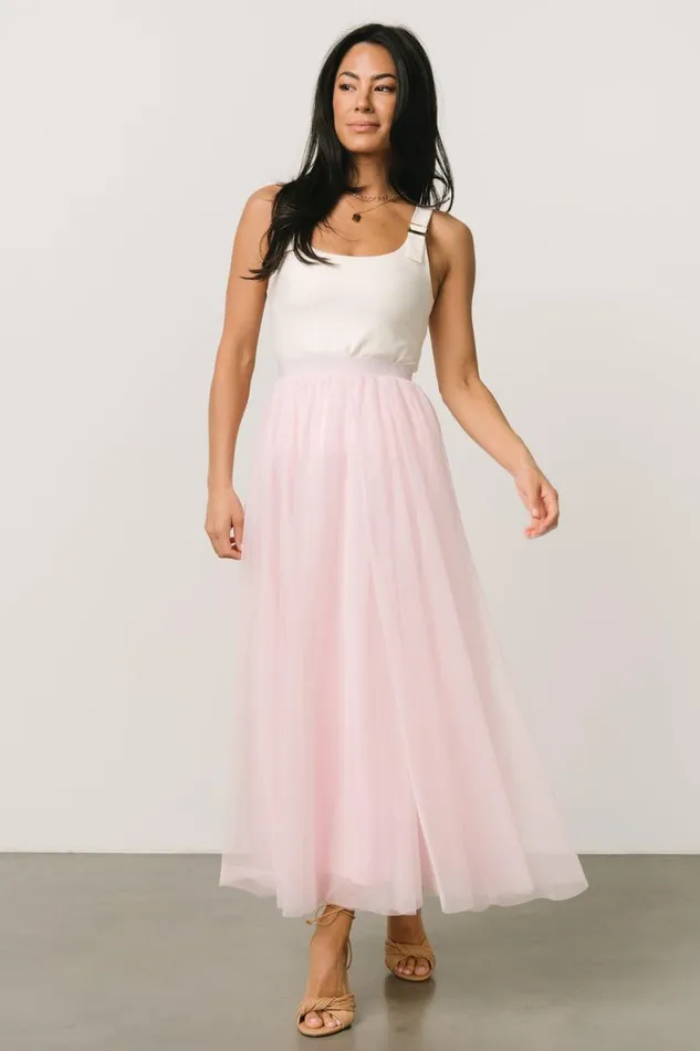 Women Mila Tulle Skirt Rosy Pink Baltic Born Tulle Styles