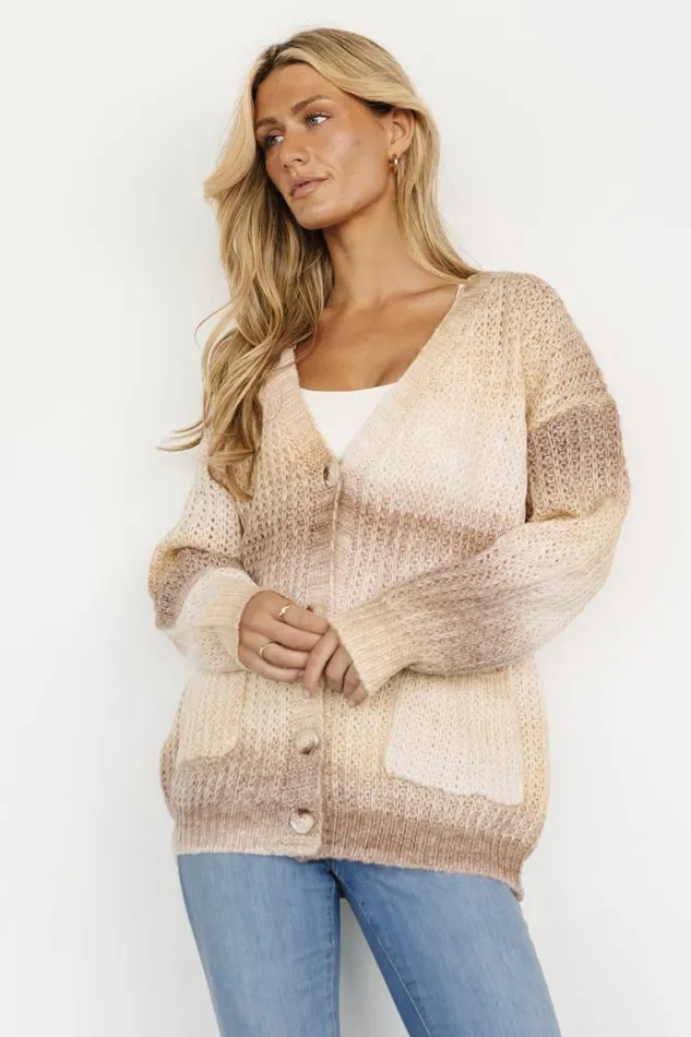 Women Millie Knit Cardigan Multi Baltic Born Cardigans