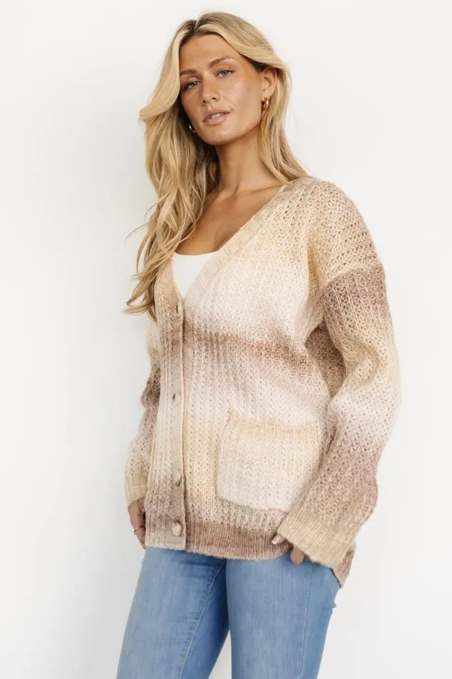 Women Millie Knit Cardigan Multi Baltic Born Cardigans