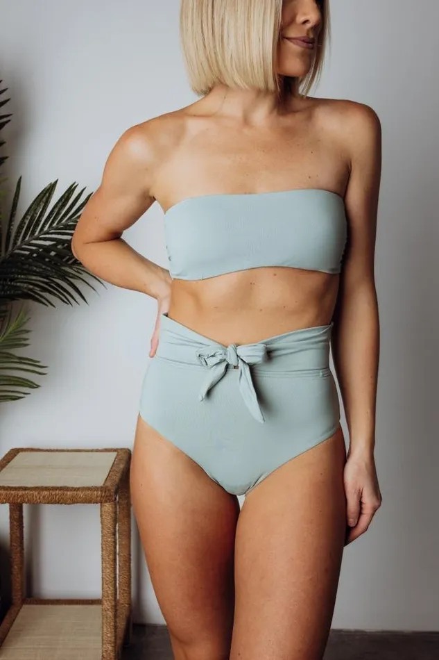 Women Milos High Waist Bikini Bottom Sage Baltic Born Bikini Women Milos High Waist Bikini Bottom Sage Baltic Born Bikini