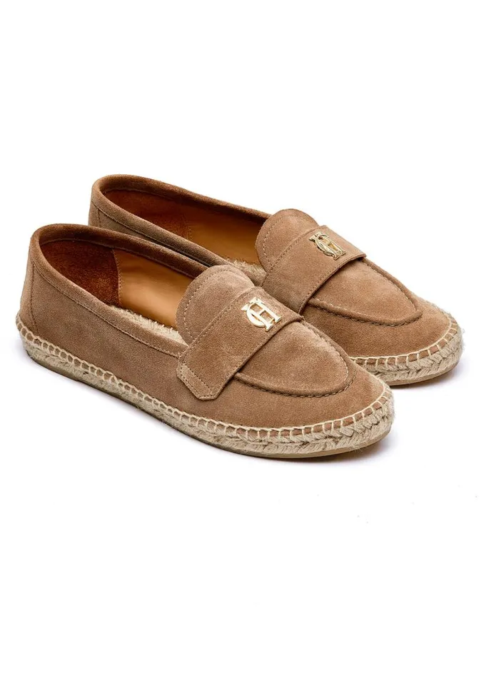 Women Monaco Espadrille Loafer Taupe Holland Cooper Loafers