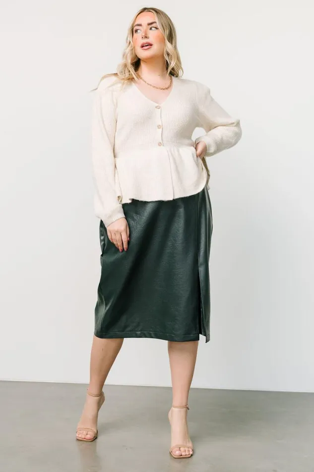 Women Montague Vegan Leather Skirt Pine Baltic Born Skirts Women Montague Vegan Leather Skirt Pine Baltic Born Skirts