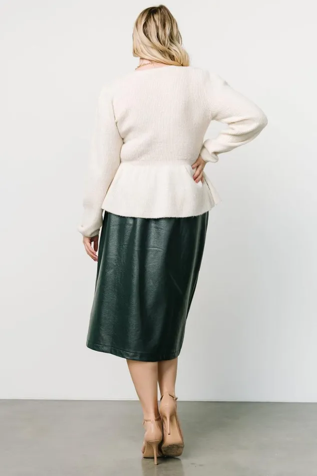 Women Montague Vegan Leather Skirt Pine Baltic Born Skirts Women Montague Vegan Leather Skirt Pine Baltic Born Skirts