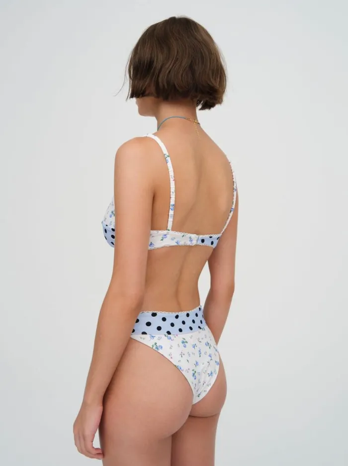 Women Muna Bikini Bottom White For Love and Lemons Swim Women Muna Bikini Bottom White For Love and Lemons Swim