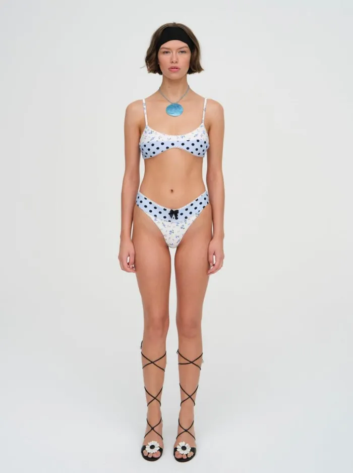 Women Muna Bikini Bottom White For Love and Lemons Swim Women Muna Bikini Bottom White For Love and Lemons Swim