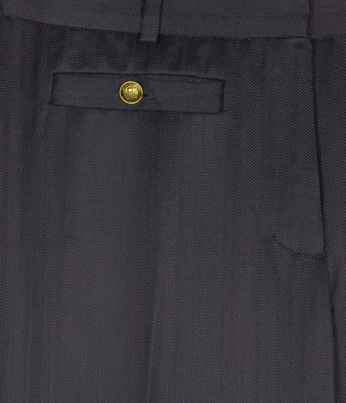 Women Navy Blue Suit Trousers THE KOOPLES Blazers and Suits