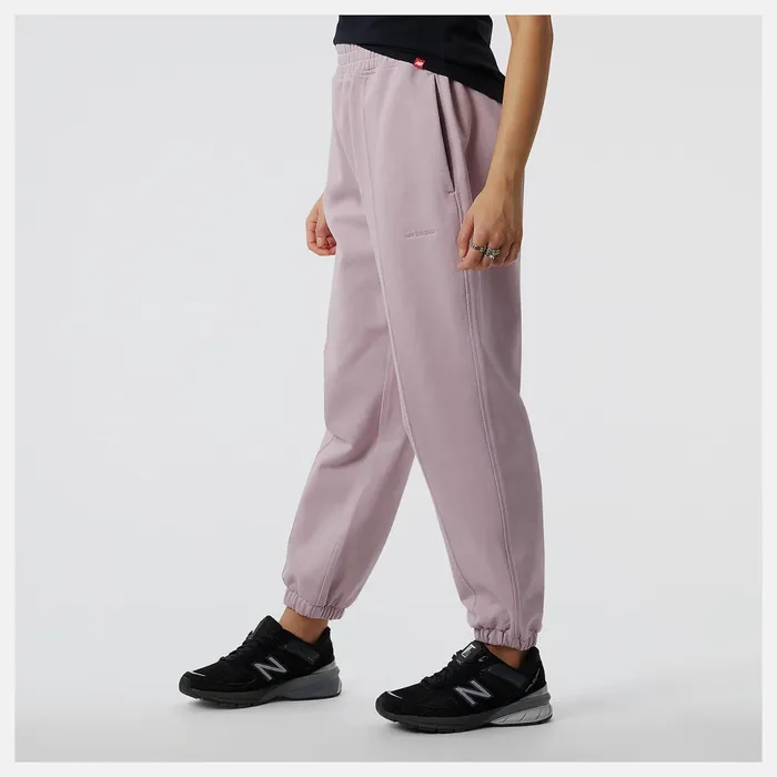 Women NB Athletics Nature State French Terry Sweatpant Violet Shadow New Balance Pants and Leggings