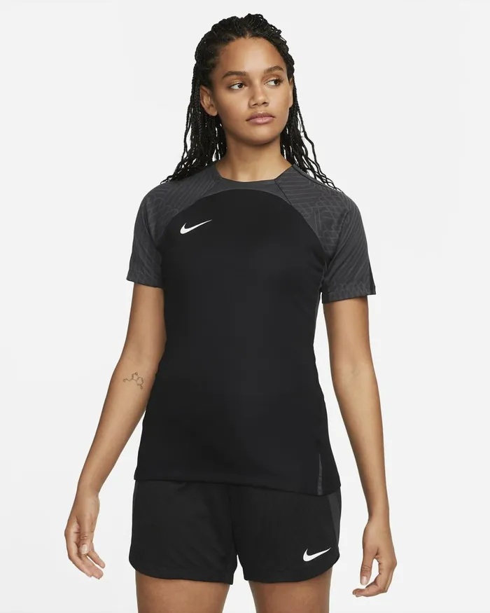 Women Nike All Clothing DriFIT Strike Blackanthracitewhite