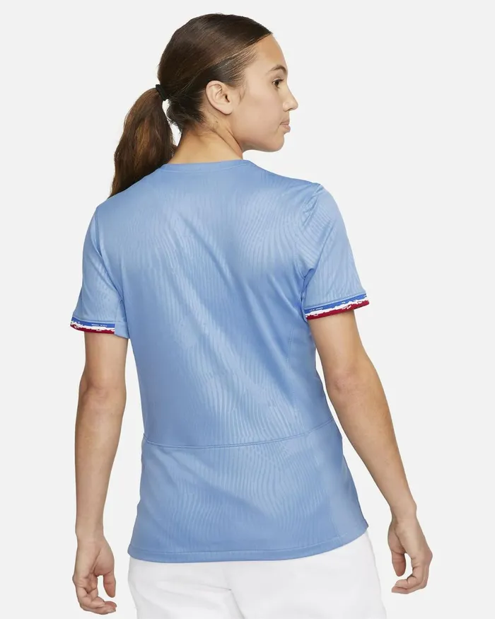 Women Nike All Clothing FFF 2023 Stadium Home Polarloyal Bluewhite