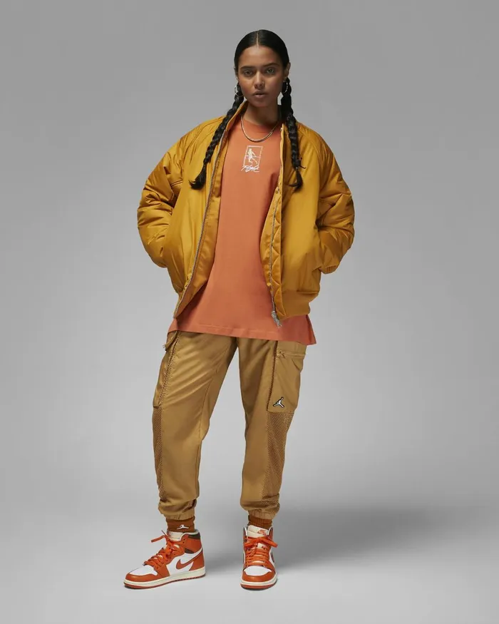 Women Nike All Clothing Jordan Flight Light Sienna