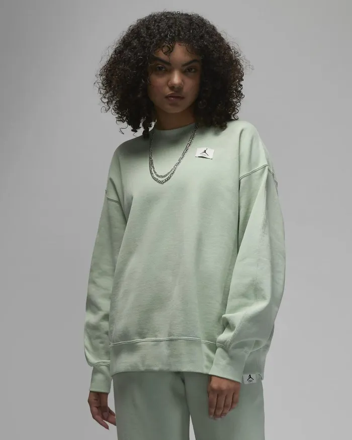 Women Nike All Clothing Jordan Flight Pistachio Frost