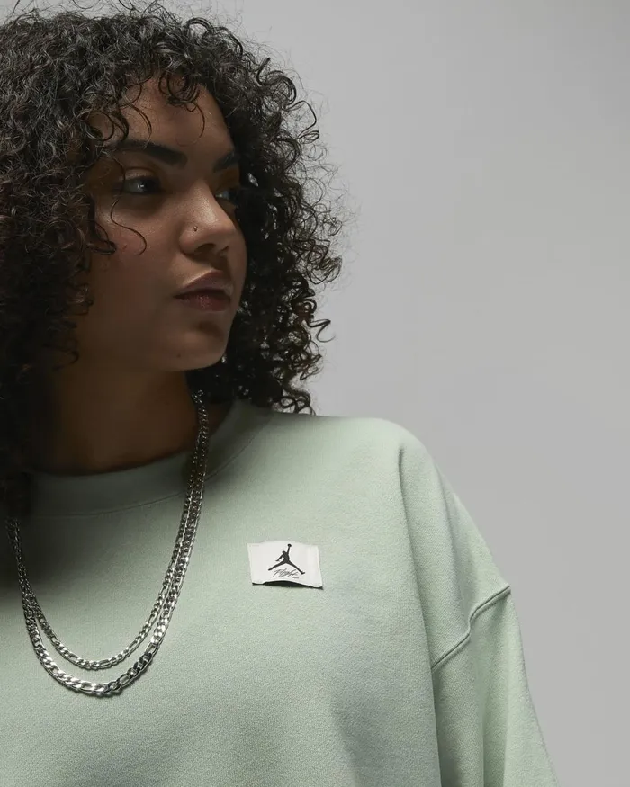 Women Nike All Clothing Jordan Flight Pistachio Frost