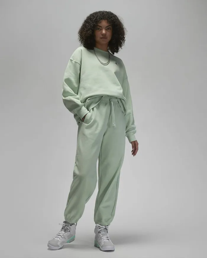 Women Nike All Clothing Jordan Flight Pistachio Frost