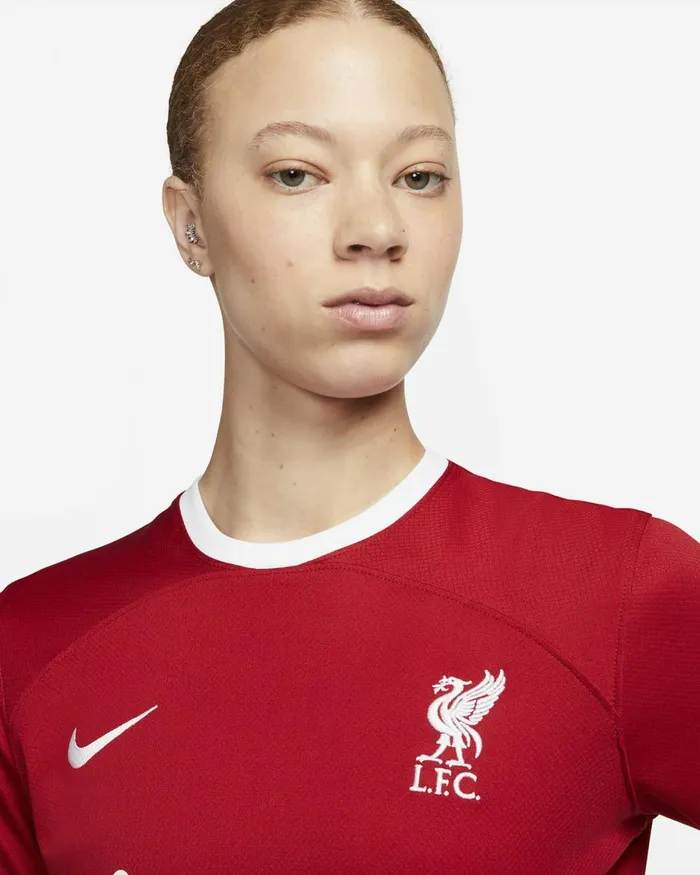 Women Nike All Clothing Liverpool FC 202324 Stadium Home Gym Redwhite