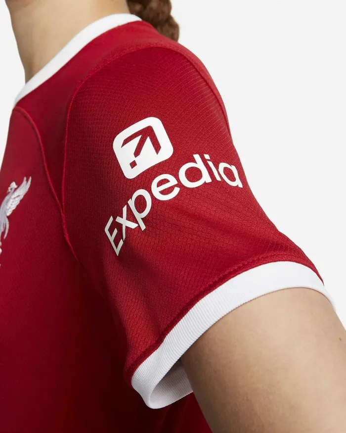 Women Nike All Clothing Liverpool FC 202324 Stadium Home Gym Redwhite
