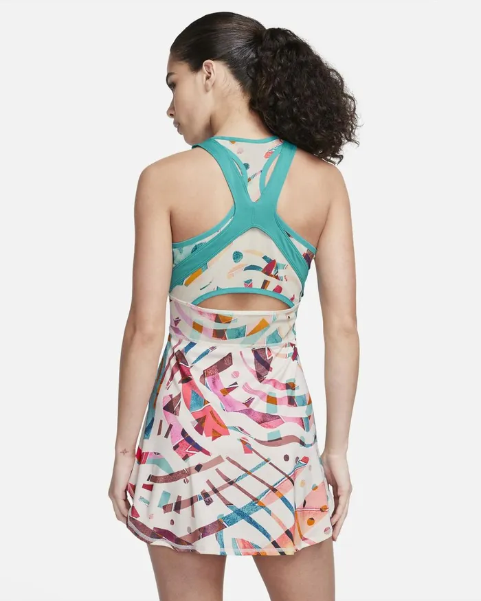 Women Nike All Clothing NikeCourt DriFIT Slam Coconut Milkteal Nebulablack