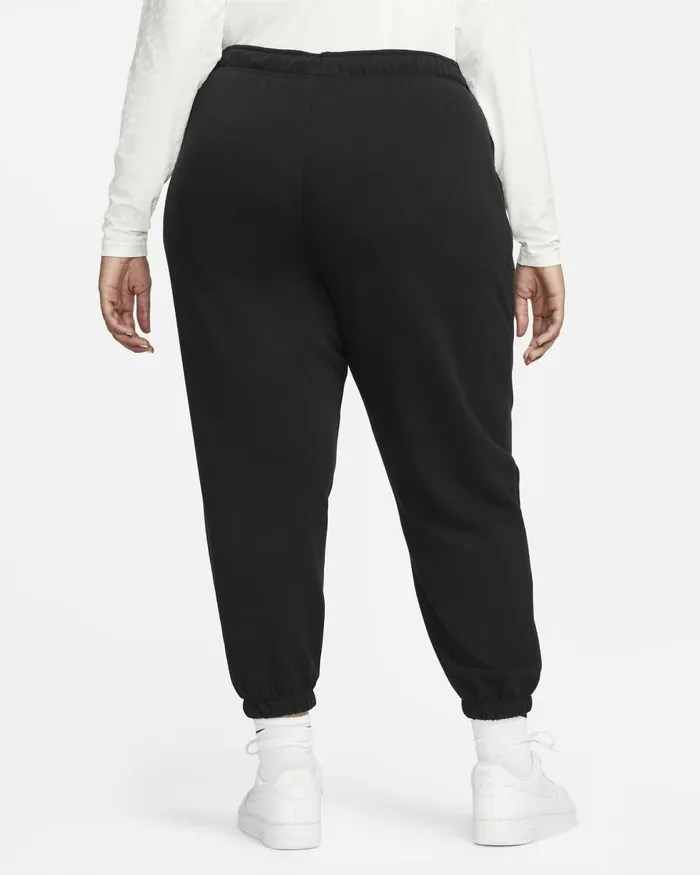 Women Nike All Clothing Sportswear Club Fleece Blackwhite