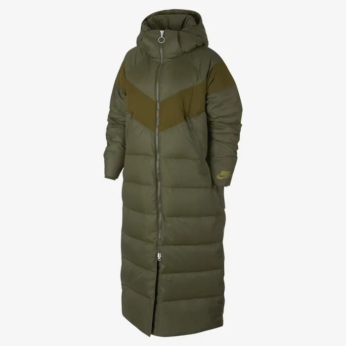 Women Nike All Clothing Sportswear DownFill Olive Canvasolive Flakcamper Green