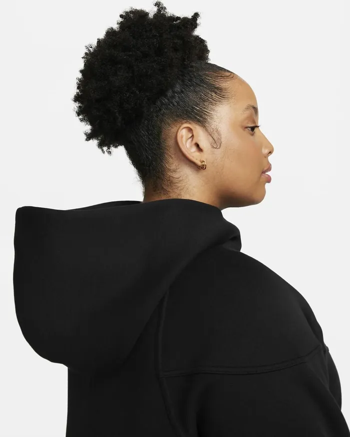 Women Nike All Clothing Sportswear Tech Fleece Windrunner Blackblack