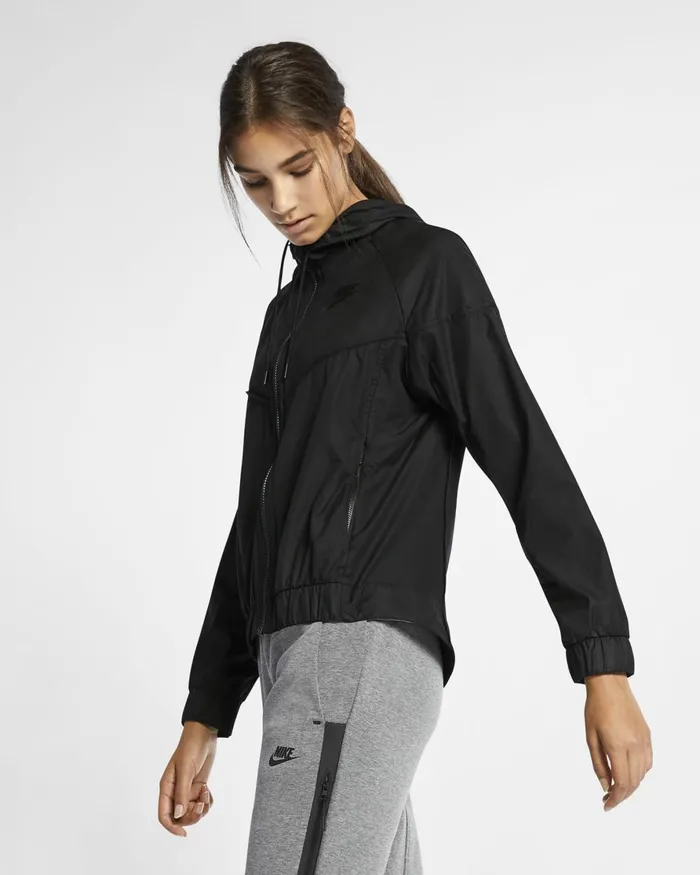 Women Nike All Clothing Sportswear Windrunner Blackblackblack