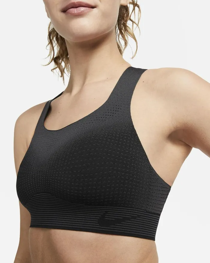 Women Nike All Clothing Swoosh Flyknit Blackdark Smoke Greyphoton Dust