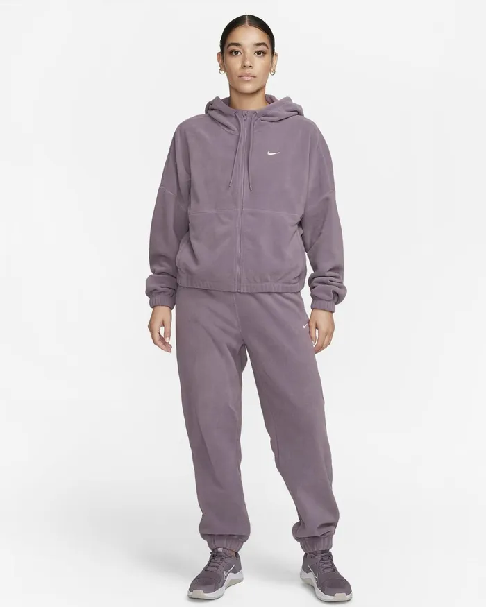 Women Nike All Clothing ThermaFIT One Violet Dustpale Ivory