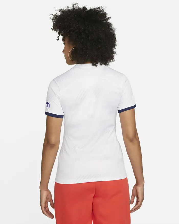 Women Nike All Clothing Tottenham Hotspur 202324 Stadium Home Whitebinary Blue