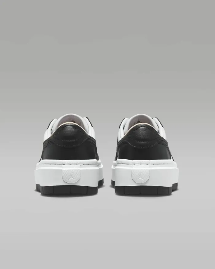 Women Nike All Shoes Air Jordan 1 Elevate Low Whitewhiteblack