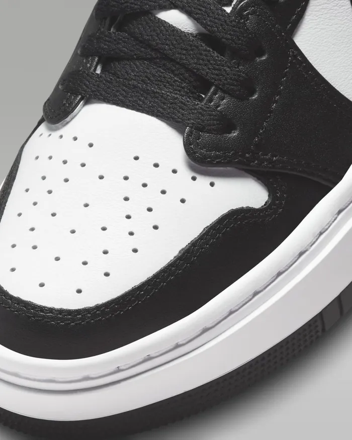 Women Nike All Shoes Air Jordan 1 Elevate Low Whitewhiteblack