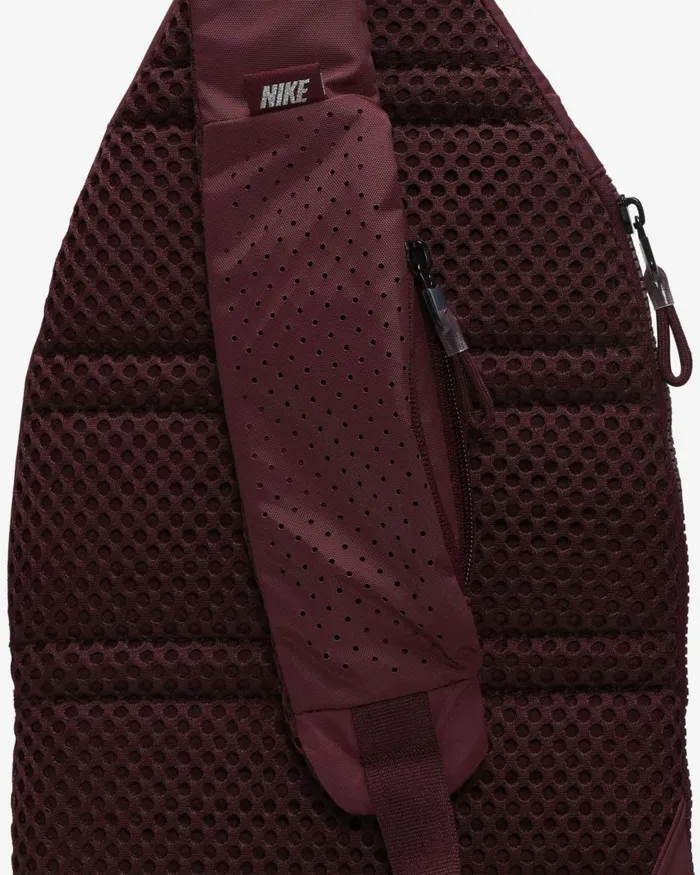Women Nike Bags And Backpacks Sportswear Essentials Night Maroonnight Maroonmetallic Silver