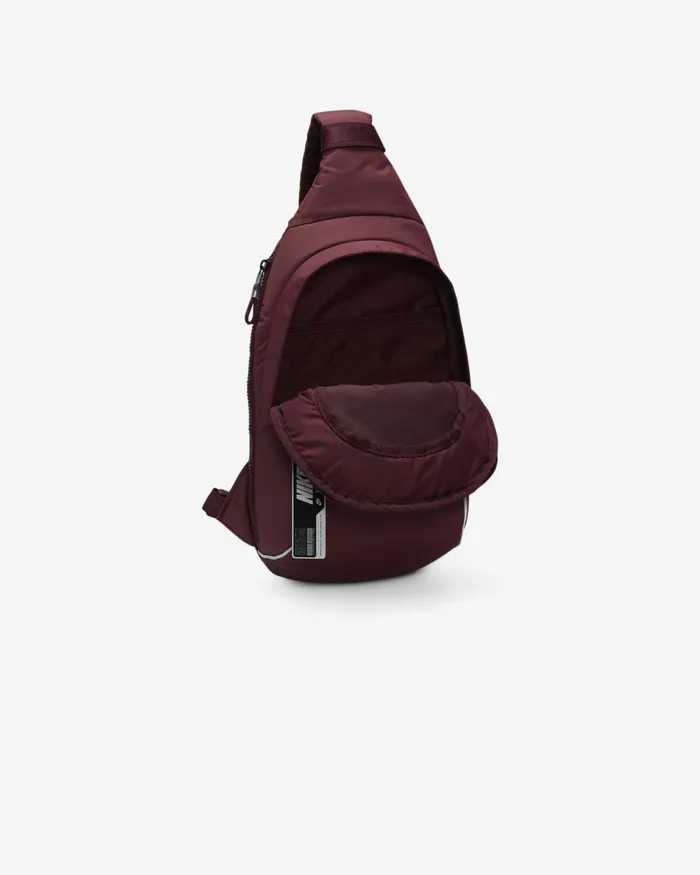 Women Nike Bags And Backpacks Sportswear Essentials Night Maroonnight Maroonmetallic Silver