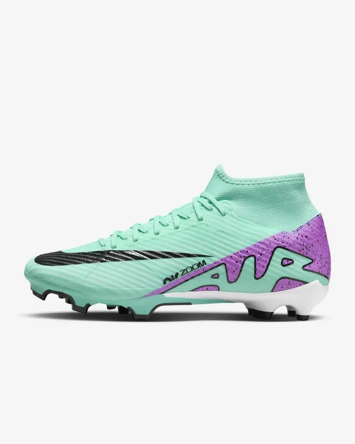Women Nike Football Mercurial Superfly 9 Academy Hyper Turquoiseblackwhitefuchsia Dream
