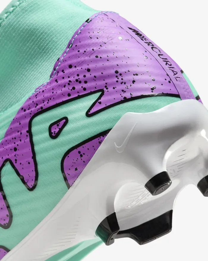 Women Nike Football Mercurial Superfly 9 Academy Hyper Turquoiseblackwhitefuchsia Dream