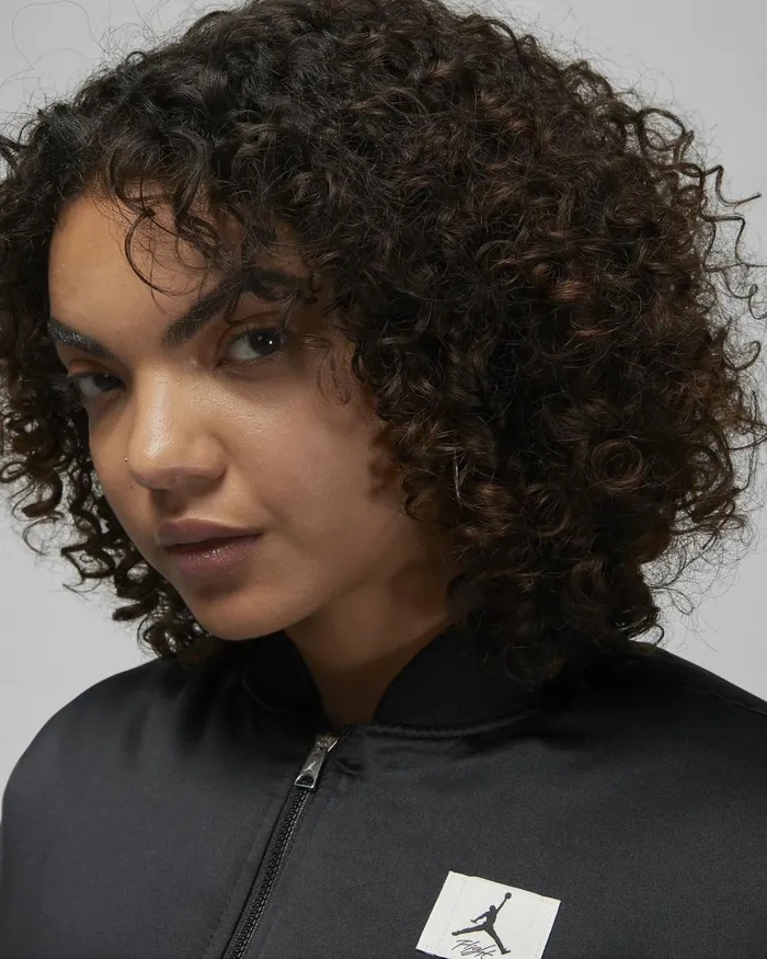 Women Nike Jackets Jordan Flight Renegade Black