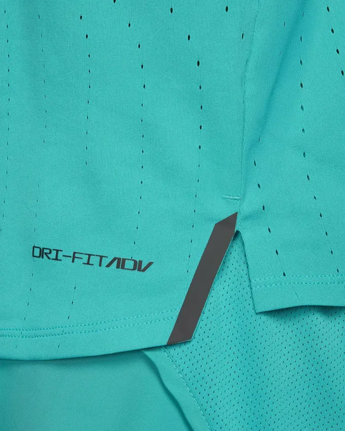 Women Nike Tops And TShirts DriFIT ADV AeroSwift Rapid Tealblack