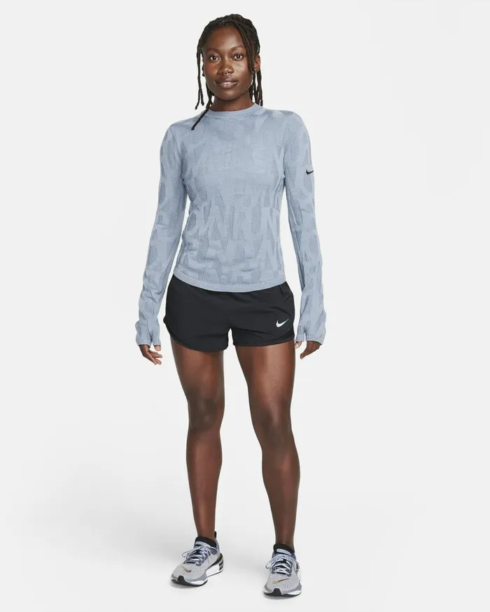 Women Nike Tops And TShirts Running Division Ashen Slate