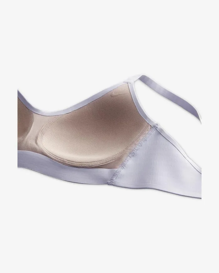 Women Nike Yoga Alate Minimalist Oxygen Purplestone Mauvewhite